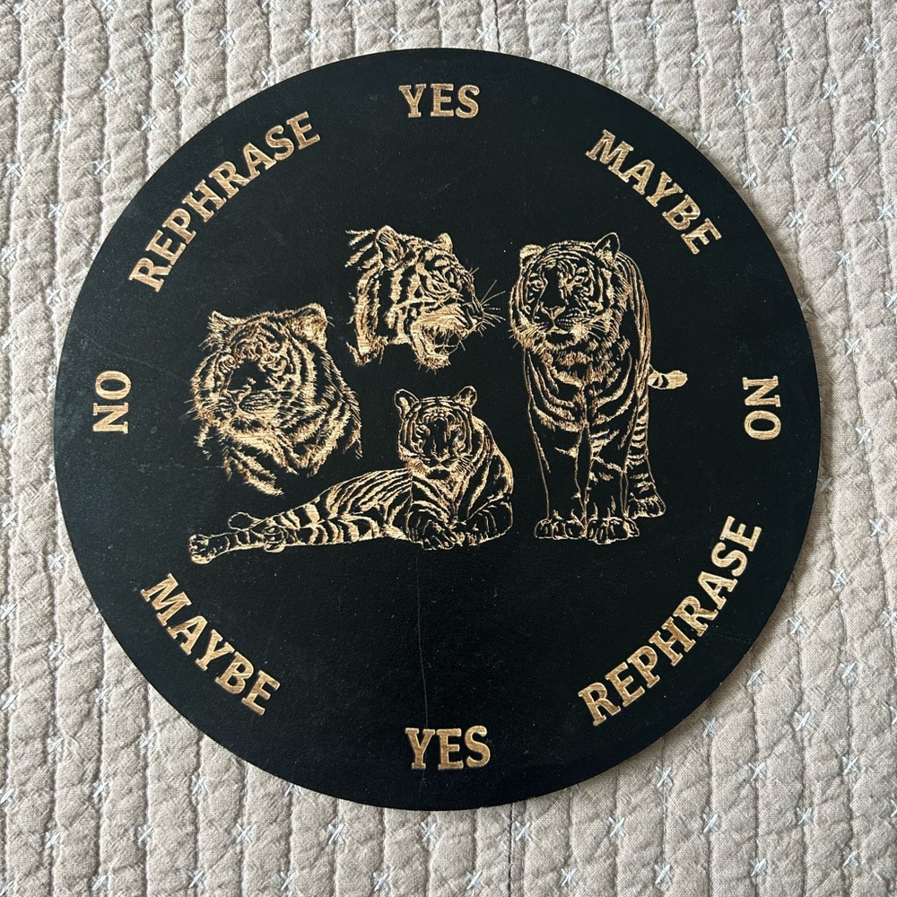 Pendulum Board - Tiger Style